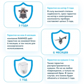 Профессиональный блендер RAWMID Professional RPB-02