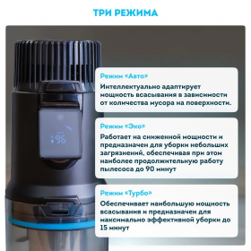 Беспроводной пылесос RAWMID Modern RMV-01