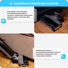 Беспроводной моющий пылесос RAWMID Modern RMV-02